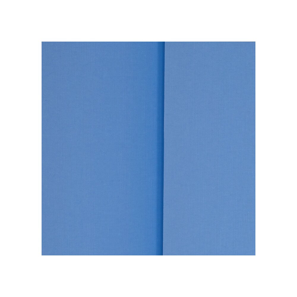 blau, mm Lamellen Vertikal-Lamellenvorhang 127