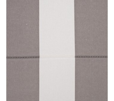 LIEDECO Raffrollo Streifen, lichtdurchlässig, Farbe braun/weiß