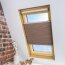 LIEDECO Universal-Dachfenster-Wabenplissee, Verdunklung, Farbe beige