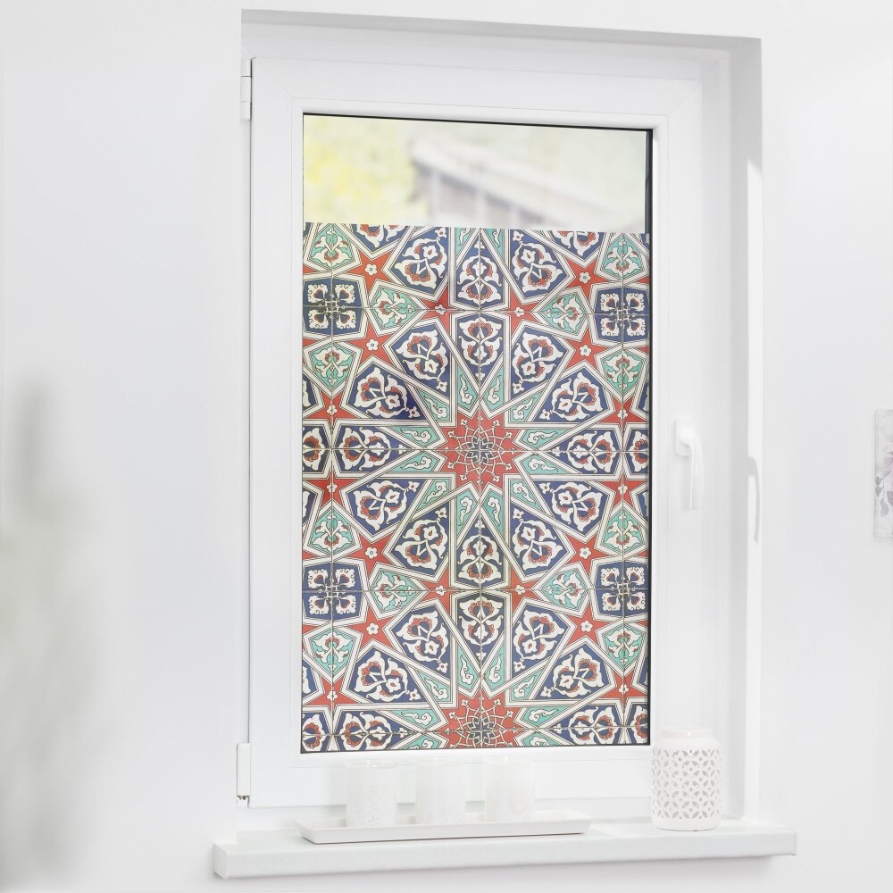 Fensterfolie Mosaik bunt - online kaufen