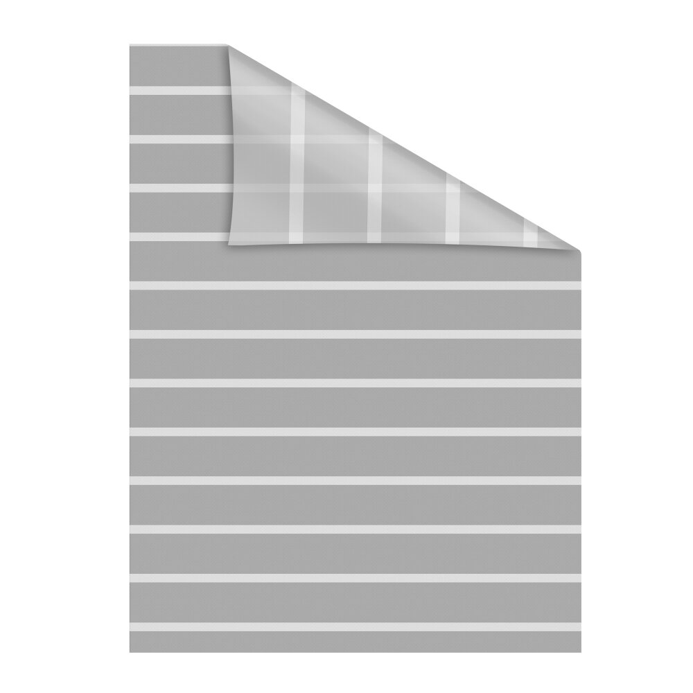 Fensterfolie Streifen grau-weiß - online kaufen