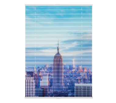 Lichtblick Plissee New York Klemmfix, ohne Bohren, blickdicht, Farbe bunt