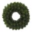 Künstlicher Tannen-Kranz, 107 Zweige, Farbe grün, Ø 35 cm