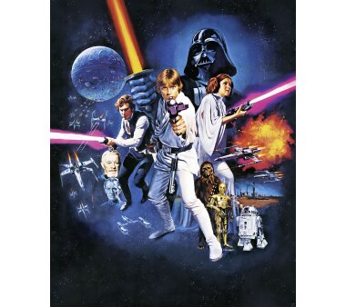 Vlies-Fototapete DISNEY DIGITAL, STAR WARS POSTER...