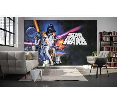 Vlies-Fototapete DISNEY DIGITAL, STAR WARS POSTER...