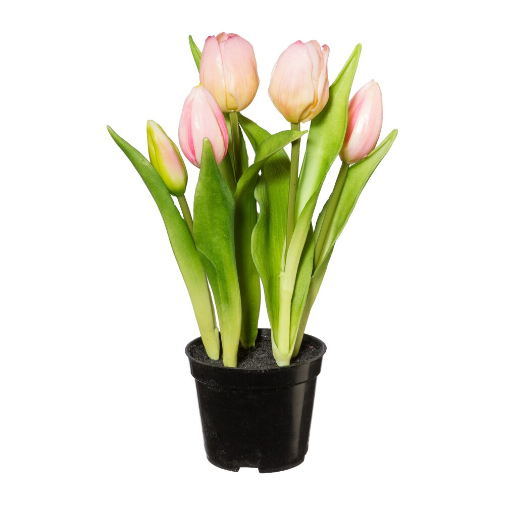 Kunstpflanze Tulpen rosa, ca. 25 cm-online kaufen