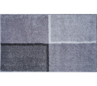 GRUND Badteppich-Serie DIVISO, Farbe grau