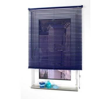 LIEDECO Jalousie aus PVC  060 x 220 cm  Fb. orientblau