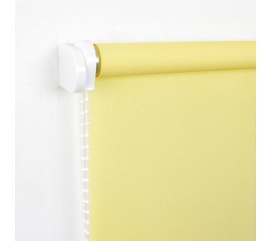 LIEDECO Seitenzugrollo Uni-Tageslicht 062 x 180 cm Fb. gelb