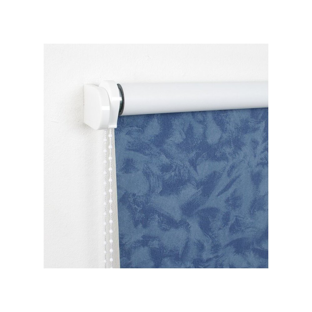 Seitenzug-Rollo Wolken blau 162x180 cm - Liedeco