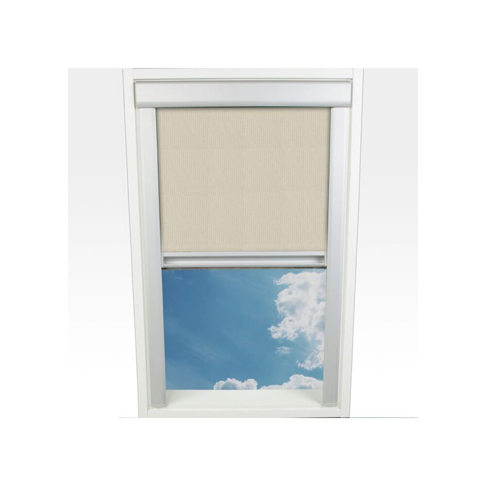 Liedeco Dachfenster-Rollo beige 61,3x116,0 cm | Wohnfuehlidee