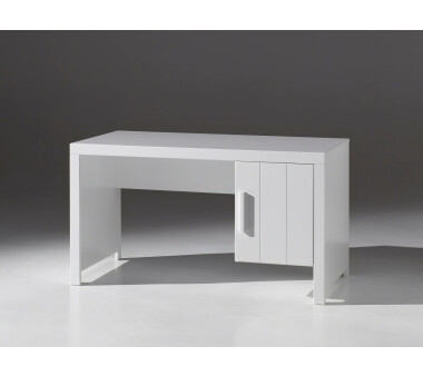 Vipack Schreibtisch ERIK mit 1 Tür, Farbe weiß