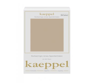 Kaeppel Single Jersey Spannbettlaken mit Elasthan, Fb....