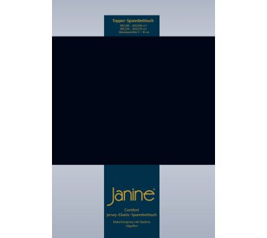 Janine Comfort-Jersey-Spannbettlaken 5001, mit Elasthan,...