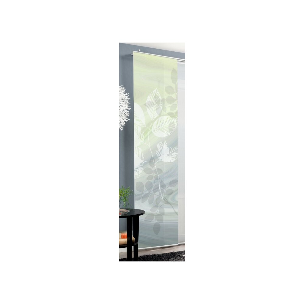 Schiebevorhang blickdicht TOUPILLON grün BxH 60x245 cm