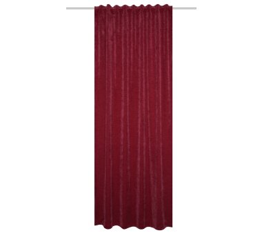 Thermo Chenille Einzelschal WOLLY mit Funktionsband, Farbe bordeaux