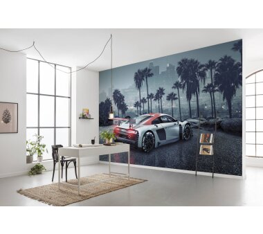 Fototapete KOMAR, AUDI R8 L.A., 8 Teile, BxH 368 x 254 cm