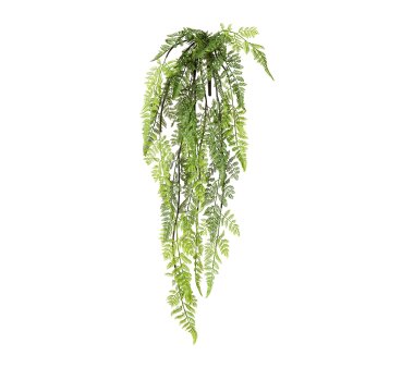 Kunstpflanze Farn-Hängebusch, 2er Set, grün,...