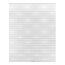 Lichtblick Plissee Klemmfix, ohne Bohren, verspannt, Ausbrenner, Weiß  120 cm x 130 cm (B x L)