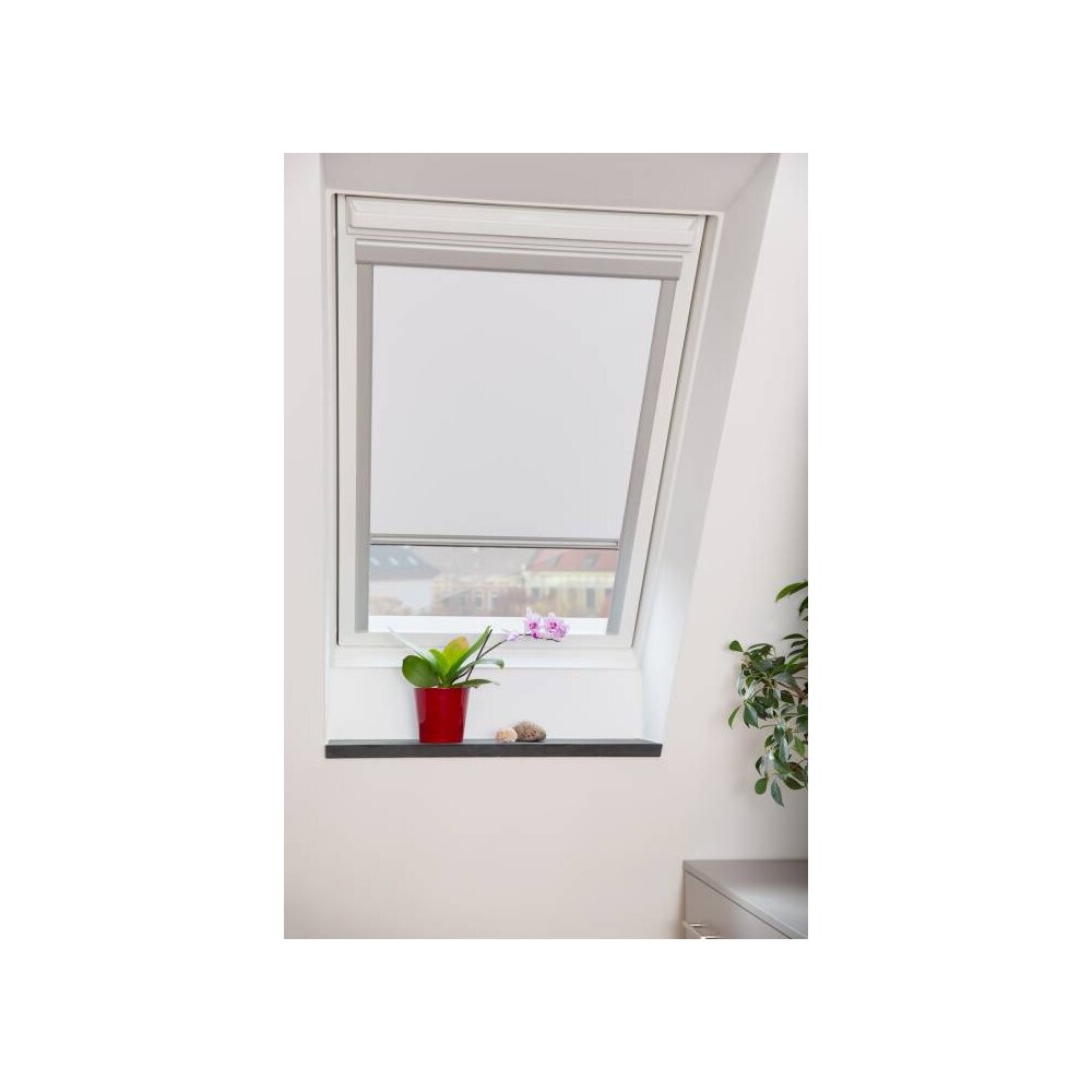 Dachfenster-Rollo Skylight weiß C02 | Wohnfuehlidee