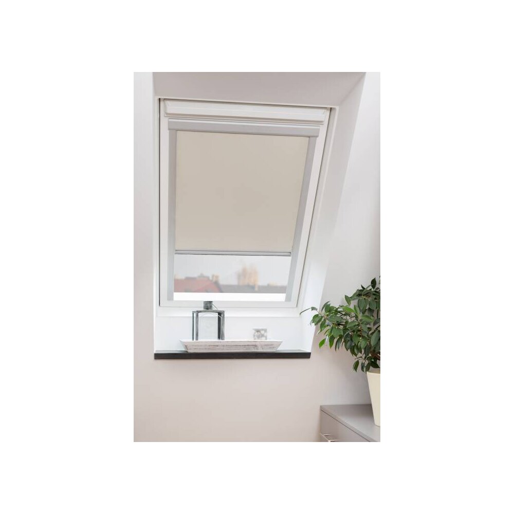 Dachfenster-Rollo Skylight creme M06 | Wohnfuehlidee