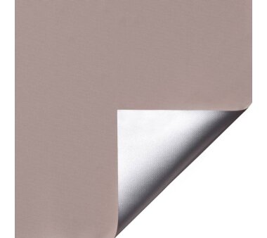 Lichtblick Thermo-Rollo Klemmfix, ohne Bohren, Verdunkelung - Taupe 80 cm x 220 cm (B x L)