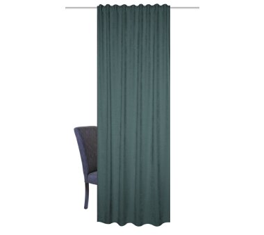 Thermo Chenille Einzelschal WOLLY mit Funktionsband, Farbe petrol