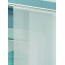 Schiebevorhang Halborganza transparent ROM Fb. weiß 2er Set, Größe je BxH 60x245 cm