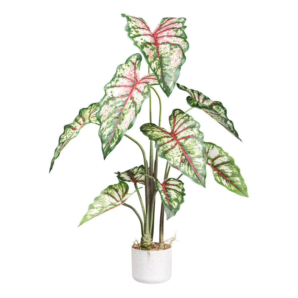 Kunstpflanze Syngonium, Farbe grün-rot, inkl. kaufen online cm ✔ weißem Melamintopf, 100 ca. Höhe