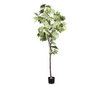 Kunstpflanze Ahornbaum, Farbe grün, inkl....