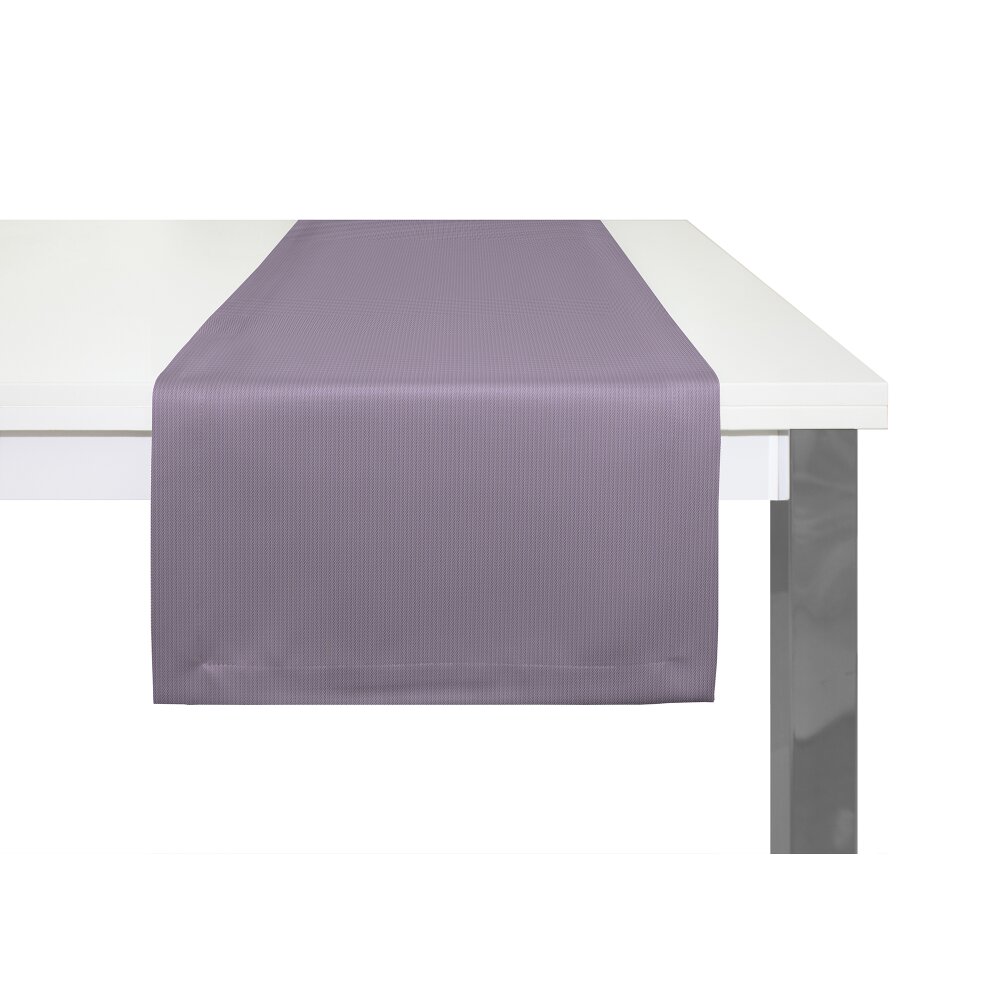 ADAM Tischläufer UNI COLLECTION LIGHT, Kuvertsaum, 150x50 cm, lila | bei  Wohnfuehlidee
