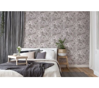 Architects Paper Floral Impression Vliestapete Dschungeltapete Creme matt 10,05 m x 0,53 m