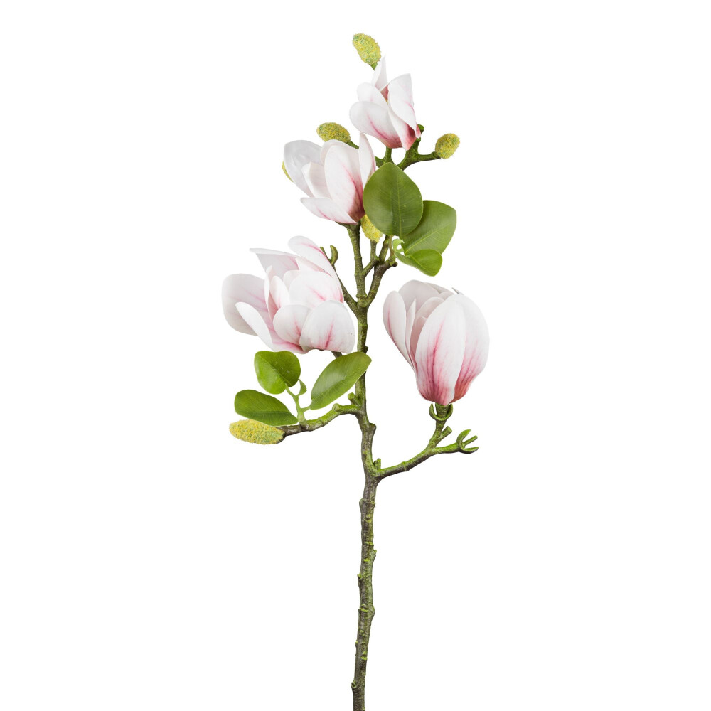 Kunstblume Magnolie rosa, 3er, cm 67 - kaufen