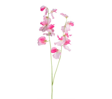 Kunstblume Wicke, 3er Set, Farbe rosa, Höhe ca. 88 cm