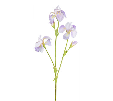 Kunstblume Iris, 2er Set, Farbe flieder, Höhe ca. 82 cm