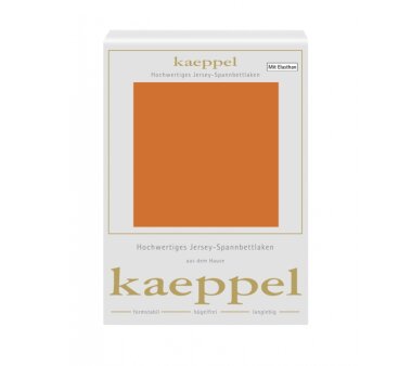 Kaeppel Single Jersey Spannbettlaken mit Elasthan, Fb....